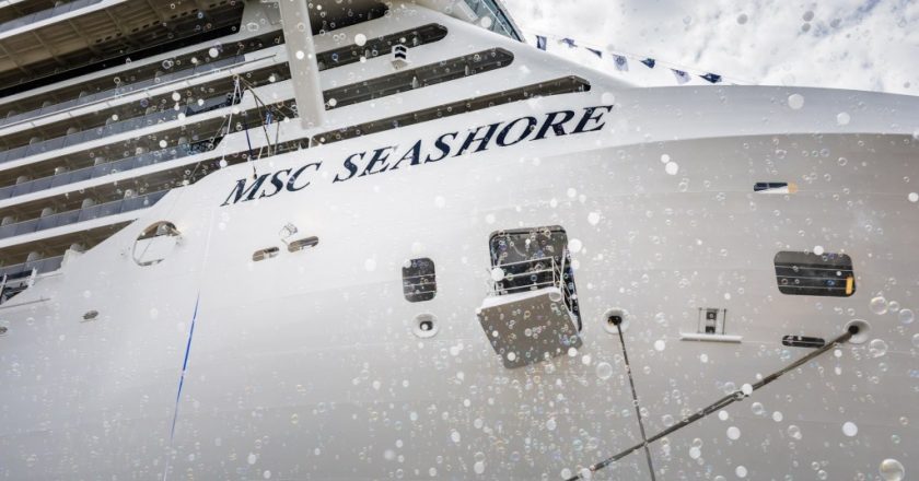 MSC Seashore, la nueva joya de MSC Cruceros