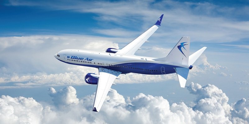 Blue Air amplía servicios entre España y Rumania